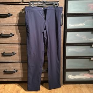LuLulemon Commission Pants Classic Fit Navy Size 34 x 34
